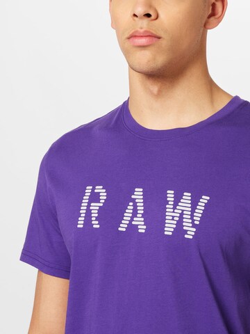 G-Star RAW Shirt in Purple