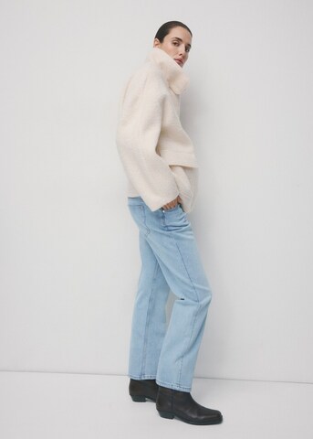 MANGO Loose fit Jeans 'Straimum' in Blue