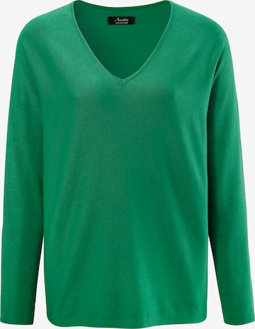 Aniston SELECTED Sweater in Green: front