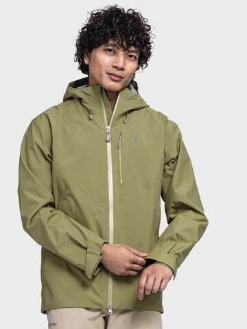 Veste outdoor ' Hiking Jacket Style Mauku MNS ' Schöffel en vert : devant