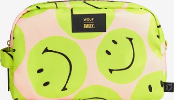 Wouf Toiletry Bag in Green: front