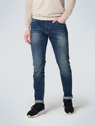 No Excess Slim fit Jeans in Blue: front