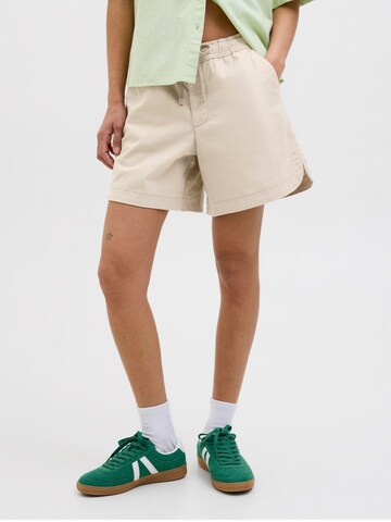JJXX Regular Broek 'JXMollie' in Beige: voorkant