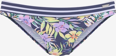 Pantaloncini per bikini VENICE BEACH di colore navy / giallo / lilla / bianco, Visualizzazione prodotti