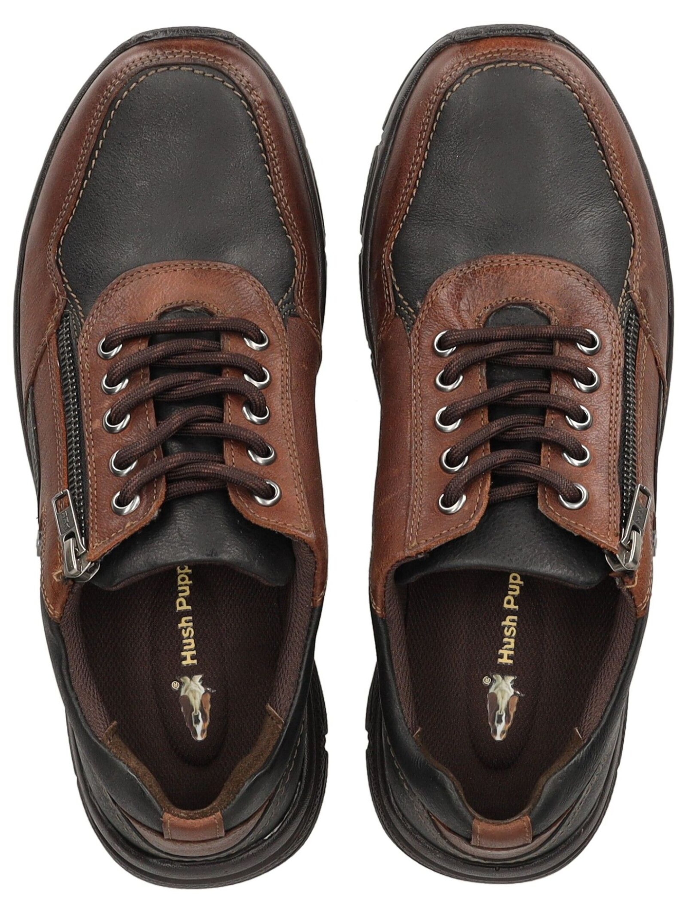 HUSH PUPPIES Sportlicher Schnürschuh in Braun