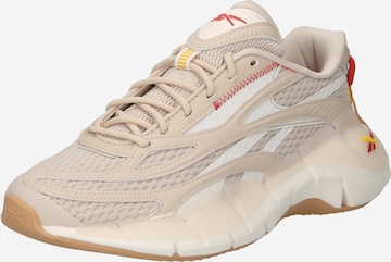 Reebok Athletic Shoes 'Zig Kinetica' in Beige: front