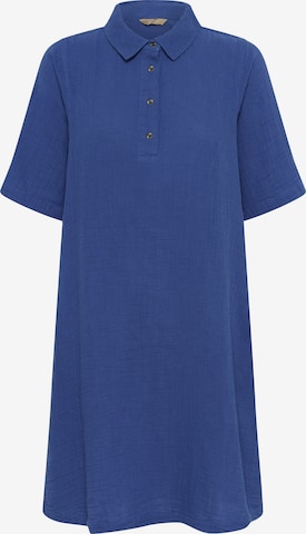 Robe CULTURE en bleu : devant