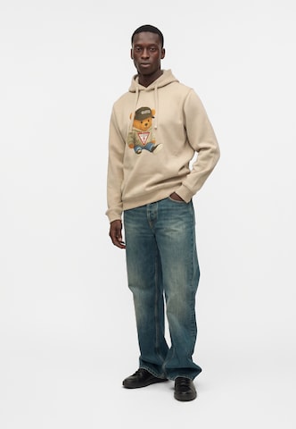 GUESS - Sudadera 'TEDDY BEAR' en beige