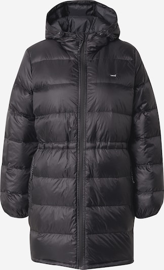 LEVI'S ® Starpsezonu mētelis 'Polly Midi Puffer', krāsa - melns, Preces skats