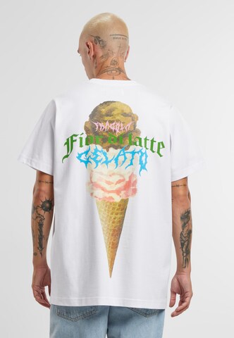 Pica Pica Shirt 'Fior di Latte' in White: front