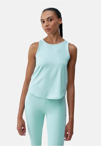 Born Living Yoga Sports top 'Daila' in Blue: front