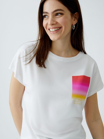 OUI T-Shirt in Weiß