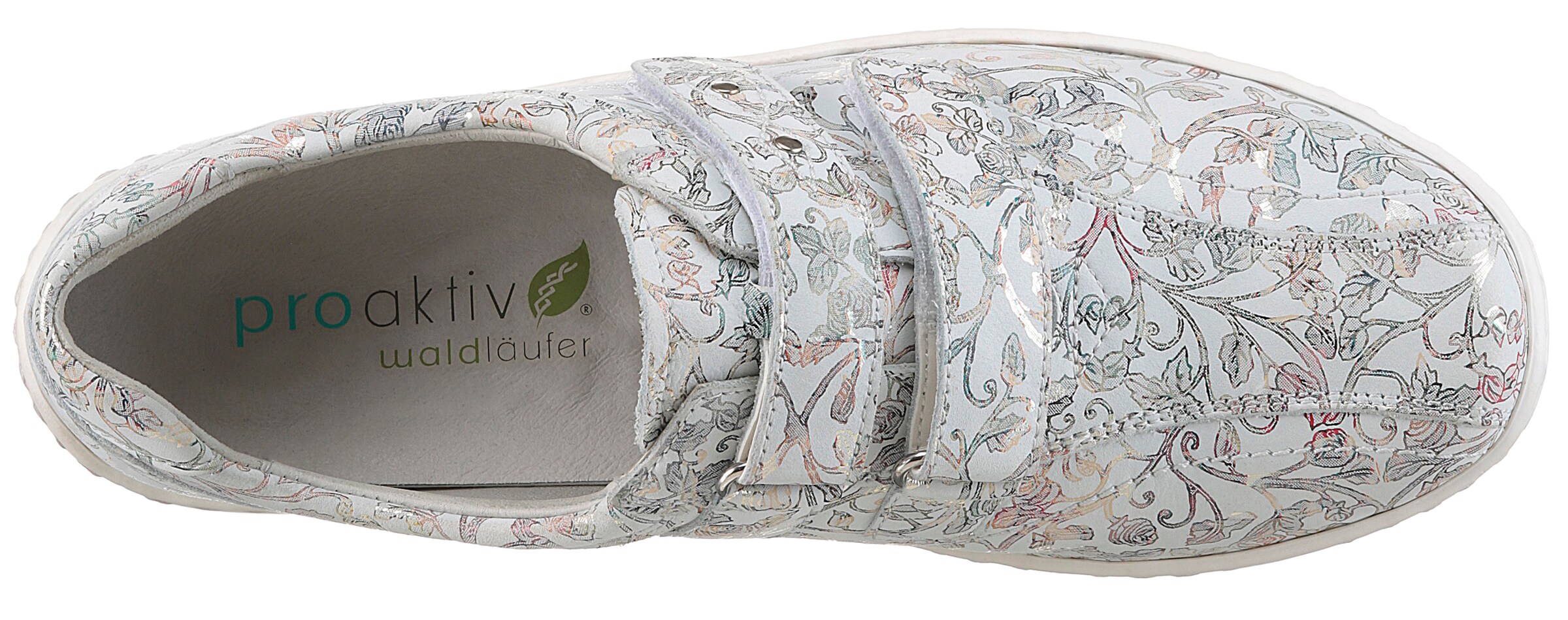 WALDLÄUFER Slipper in Grau