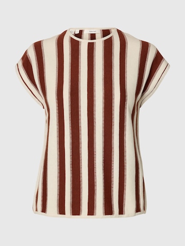 SELECTED - Jersey en beige