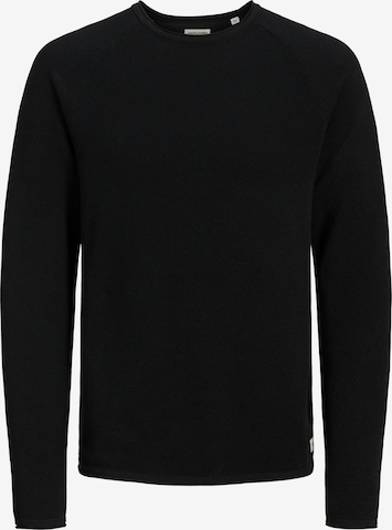 JACK & JONES Pullover 'JWHHILL' in Schwarz: Vorderseite