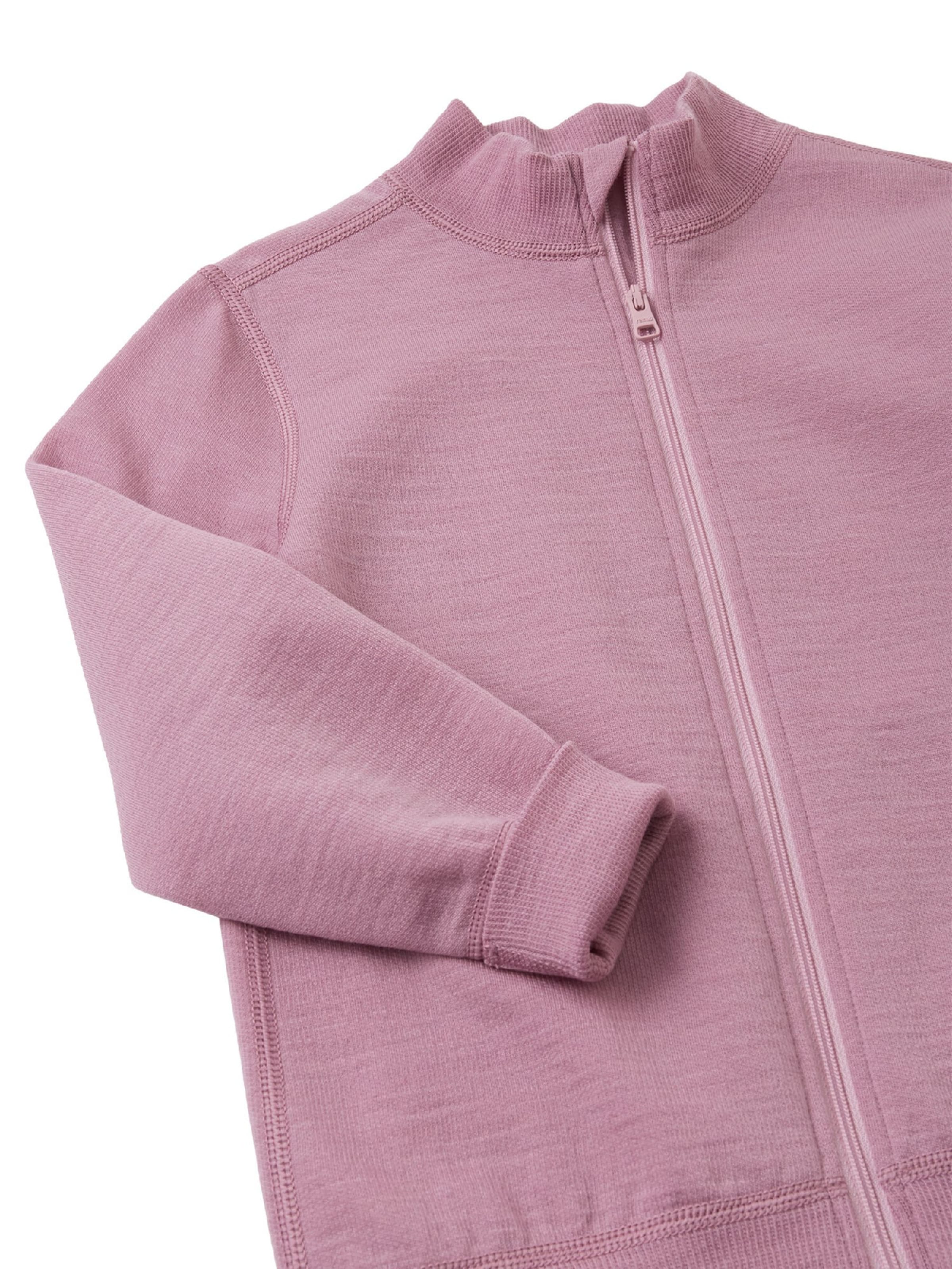 Reima Gebreid vest ' Mahin ' in Roze: voorkant