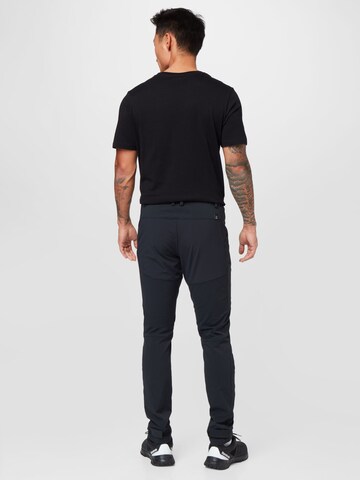 Haglöfs Slimfit Spodnie outdoor w kolorze czarny
