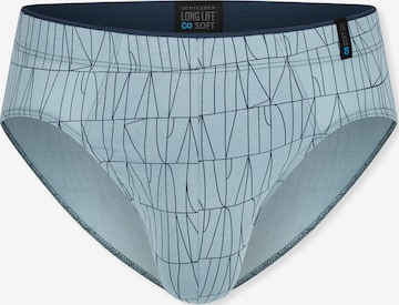 SCHIESSER Minislip 'Long Life Soft' in Blau: Vorderseite