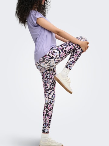 ONLY PLAY Skinny Workout Pants 'ONPJAM-2' in Beige
