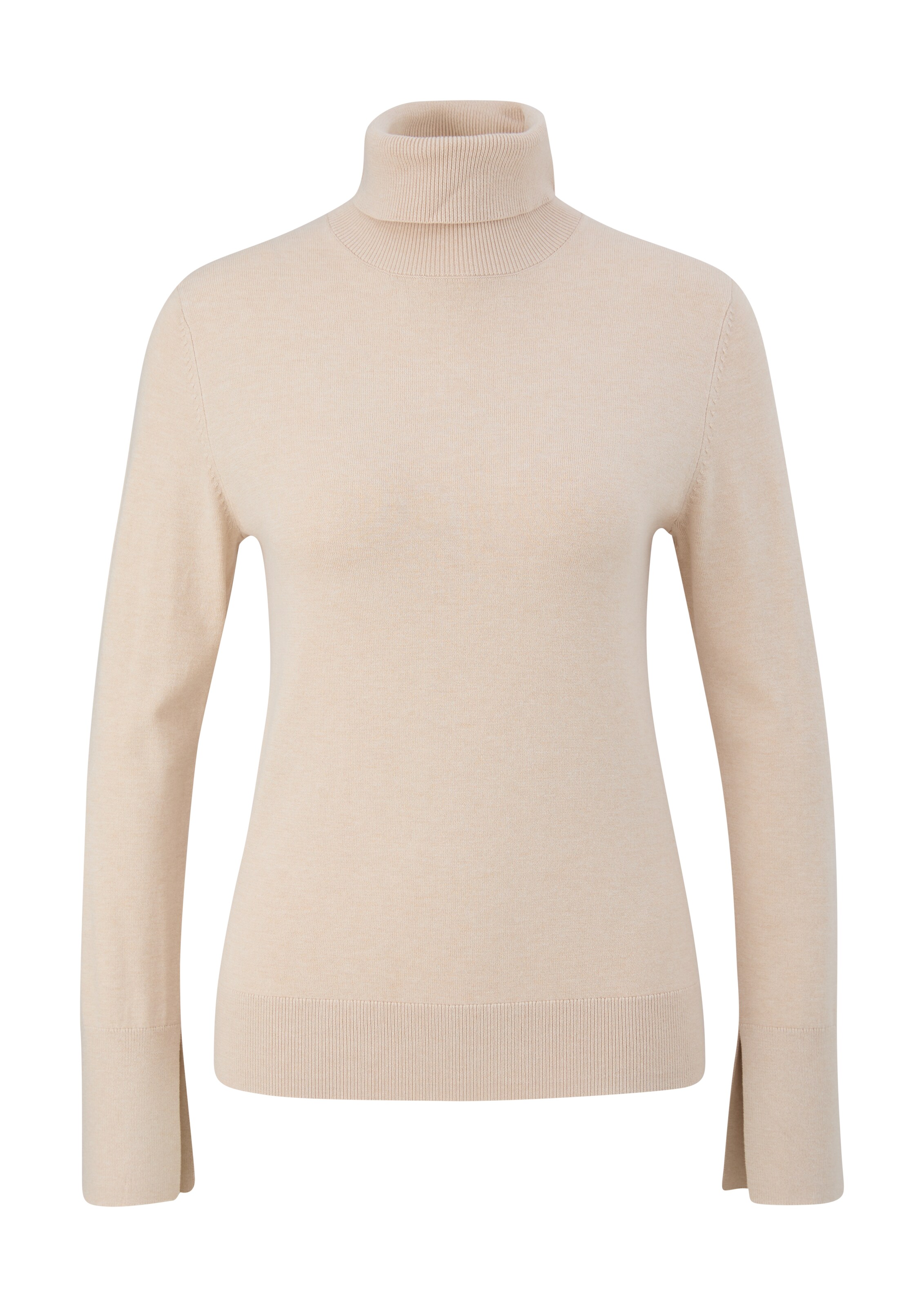 s.Oliver BLACK LABEL Trui in Beige: voorkant