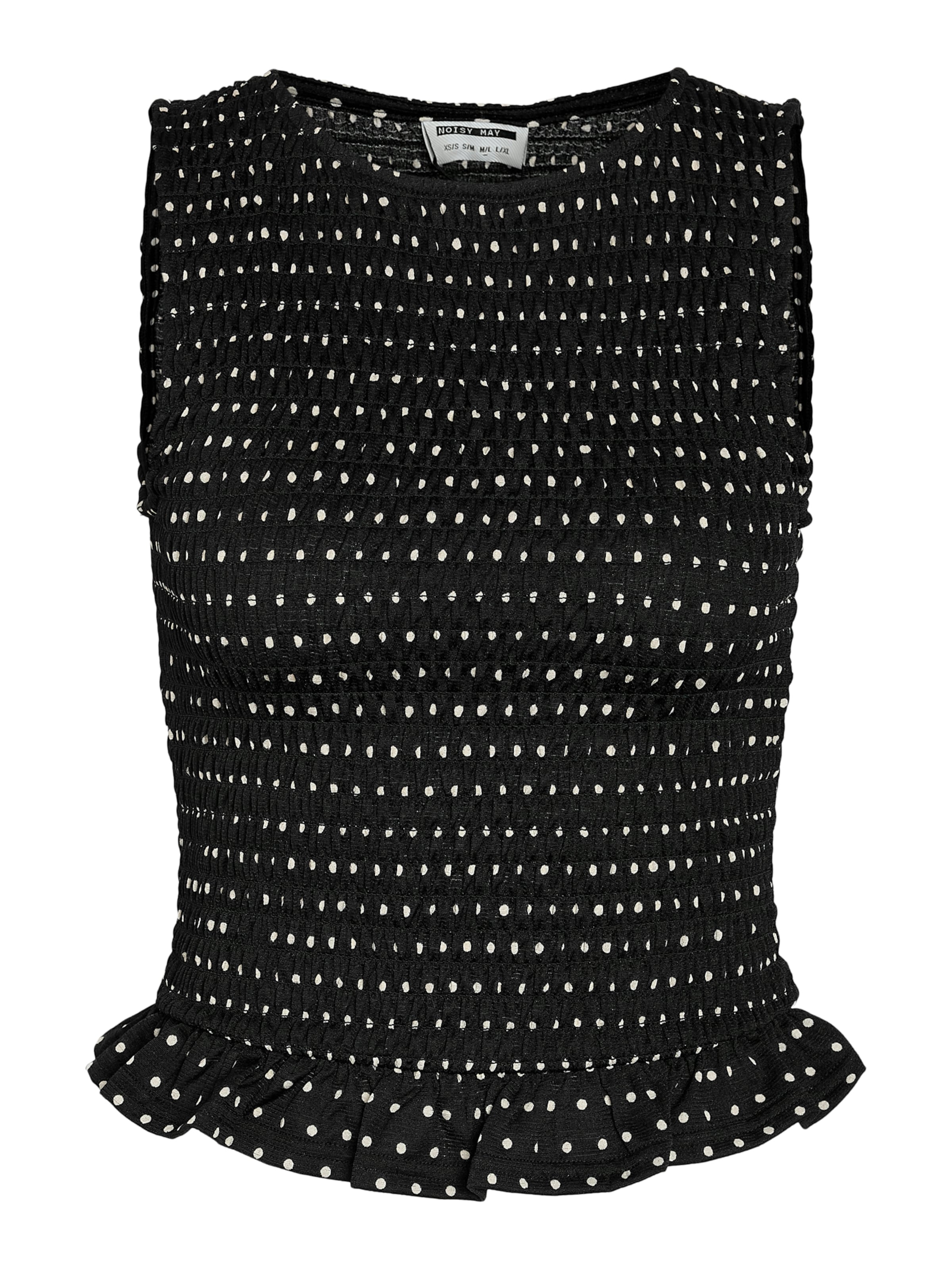 Noisy May Curve Top 'NMBEA' in Schwarz: Vorderseite