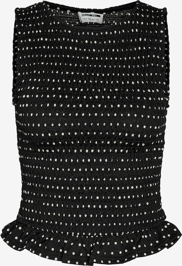 Noisy May Curve Toppi 'NMBEA' värissä musta / valkoinen, Tuotenäkymä