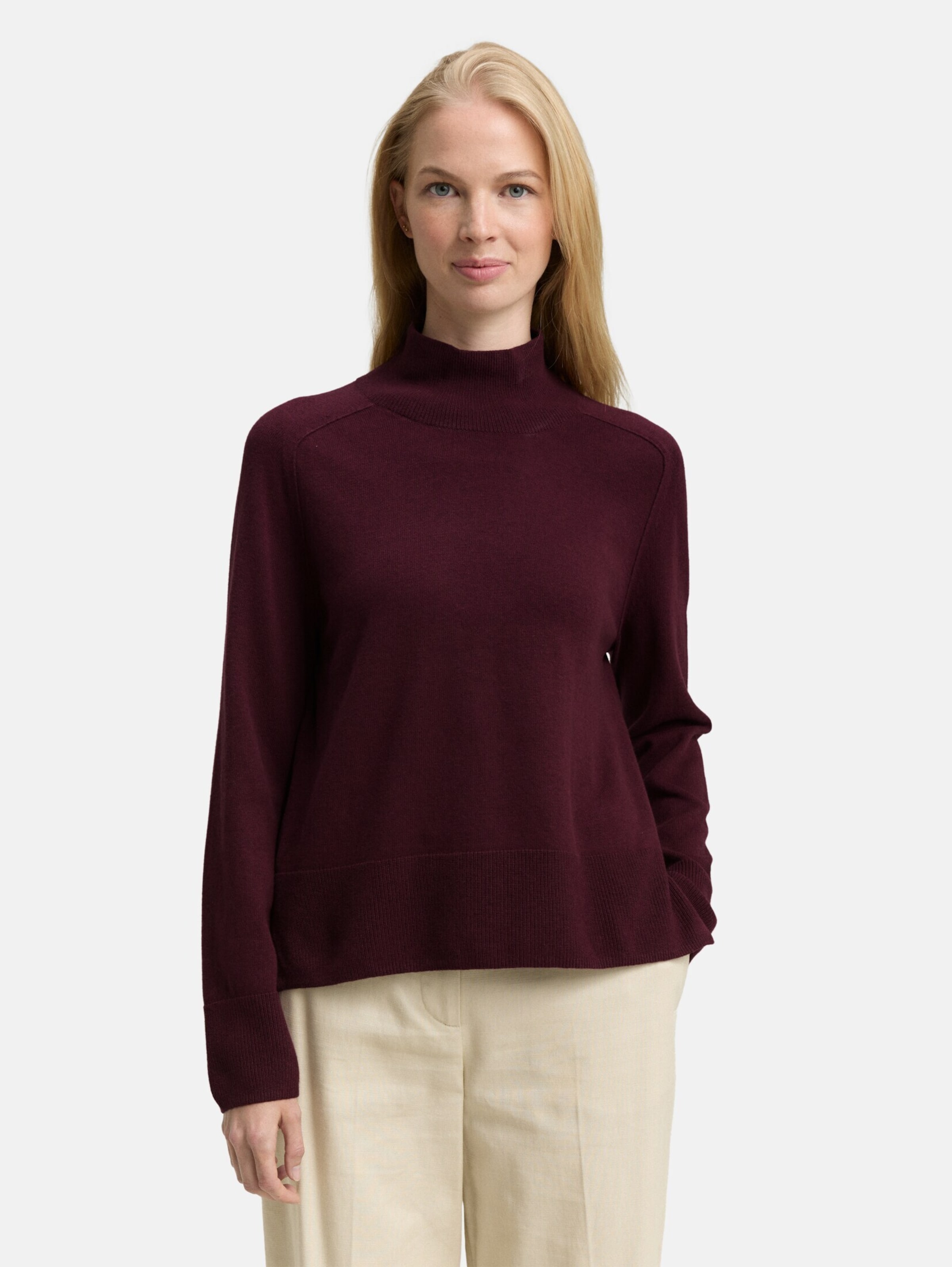 TOM TAILOR Pullover in Rot: Vorderseite