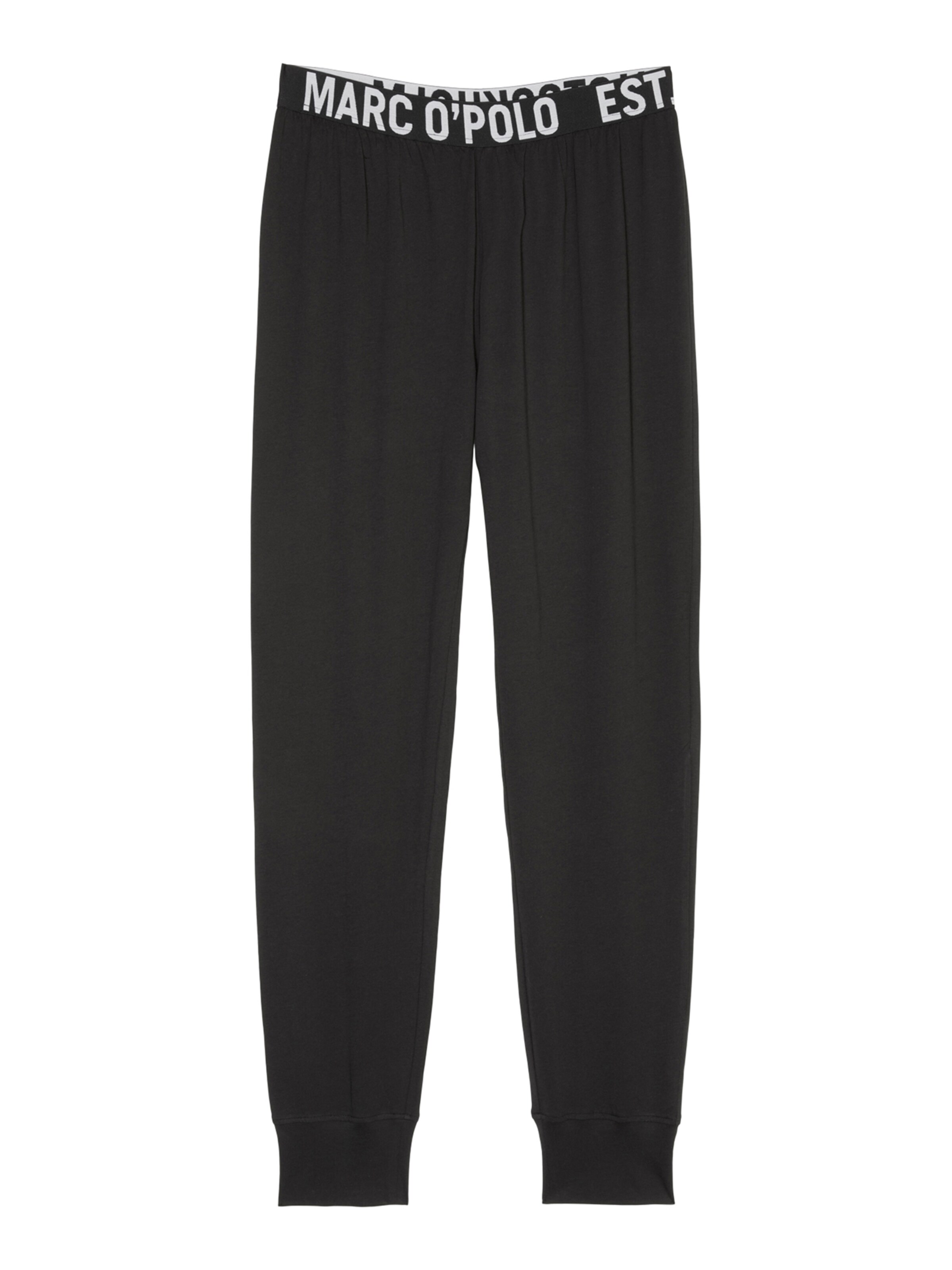 Marc O'Polo - Tapered Pantalón en negro: frente