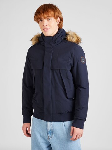 Veste d’hiver 'SKIDOO' NAPAPIJRI en bleu : devant