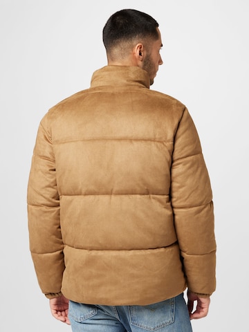 HOLLISTER Prehodna jakna 'FASHION' | rjava barva