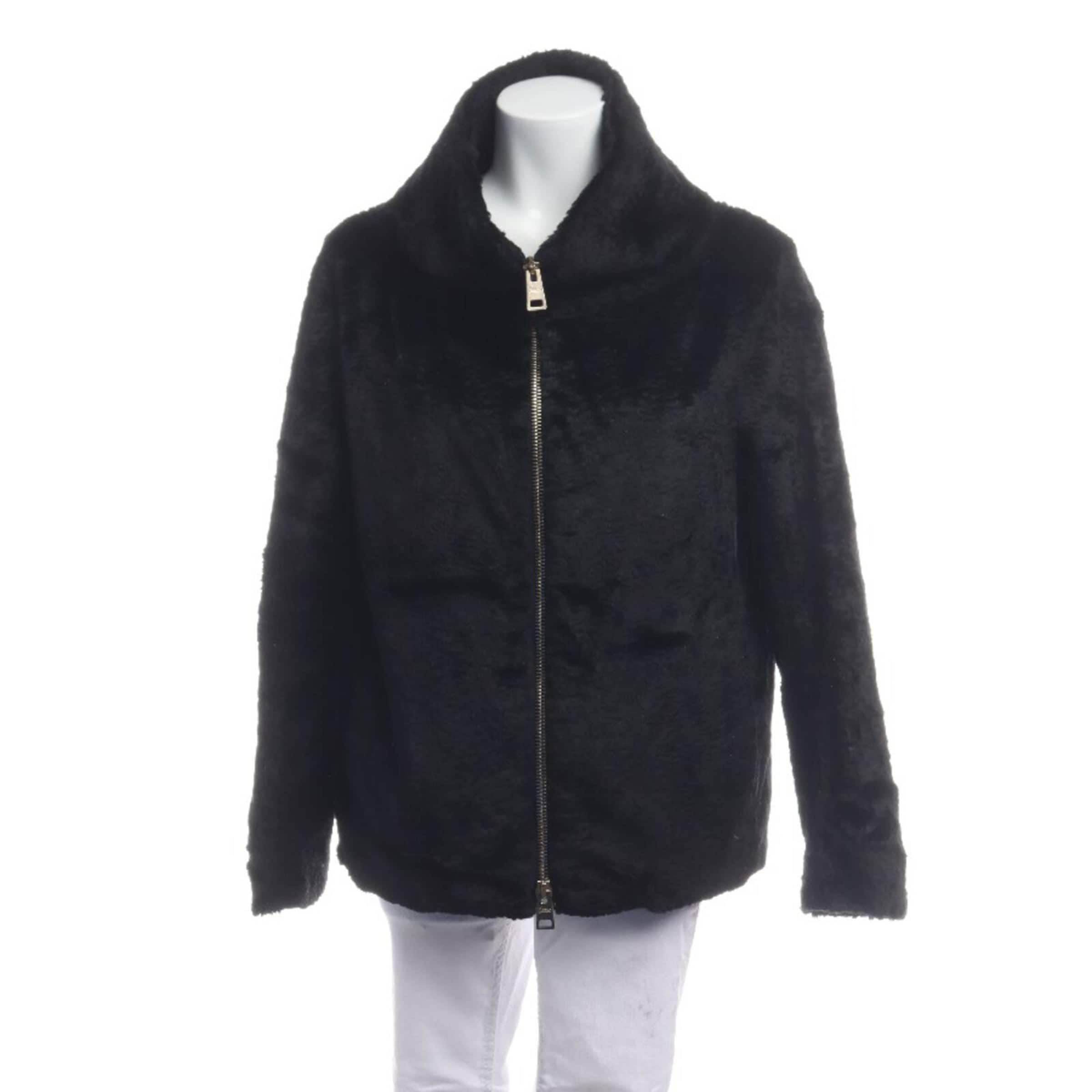 Herno Winterjacke / Wintermantel M in Schwarz: Vorderseite