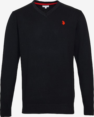 Pullover di U.S. POLO ASSN. in nero: frontale