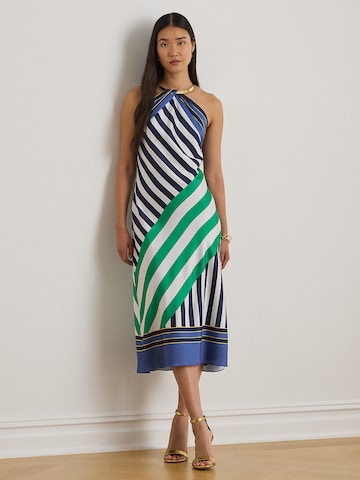 Lauren Ralph Lauren Cocktail Dress 'LUXE' in Blue: front