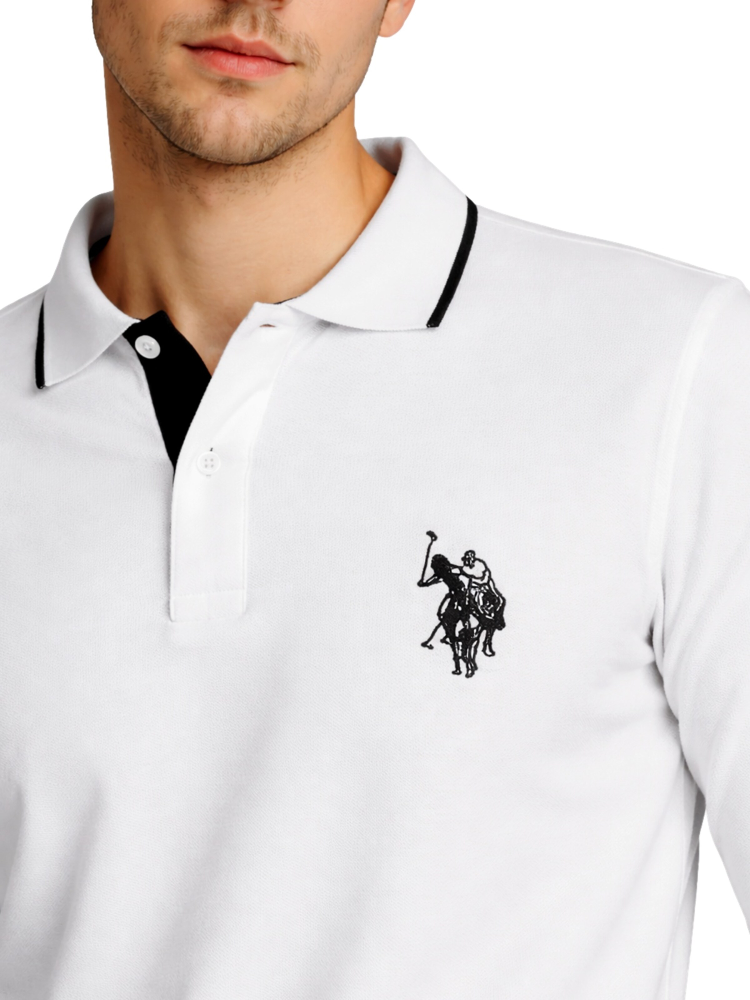 Maglietta di U.S. POLO ASSN. in bianco