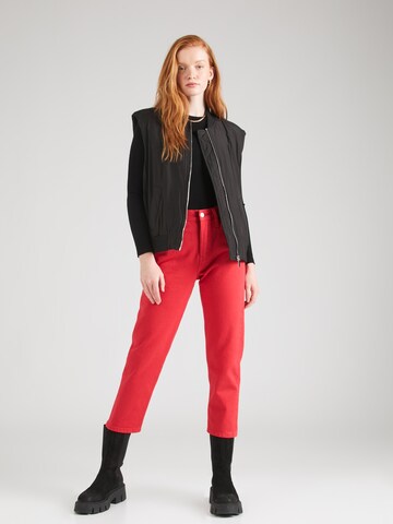 regular Jeans '501  Crop' di LEVI'S ® in rosso