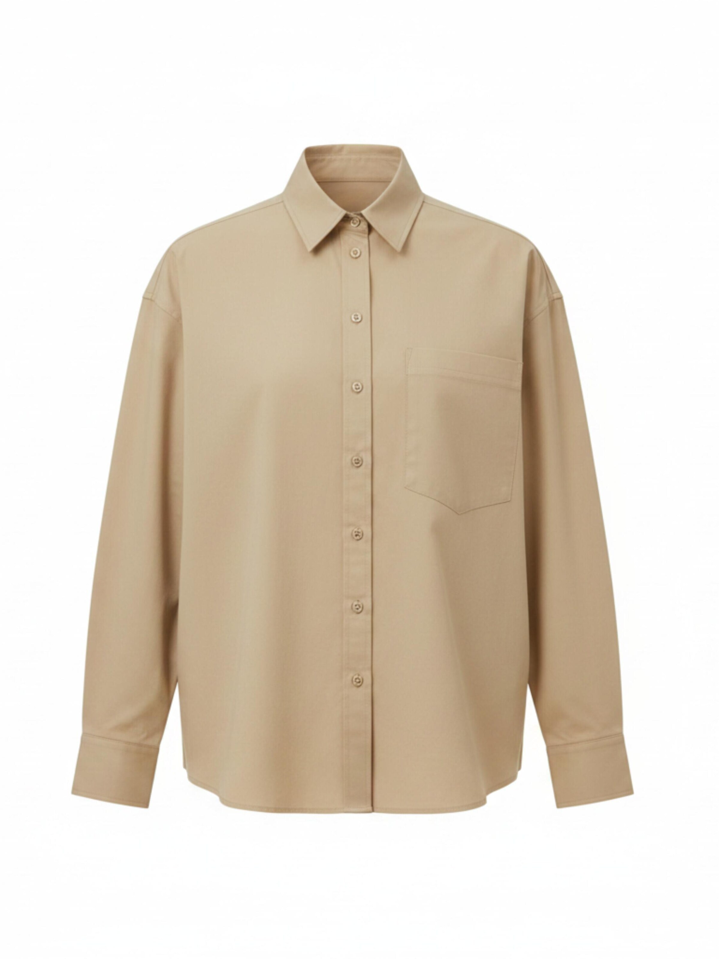 Chemisier 'Luna' WEARABLE STORIES en beige : devant