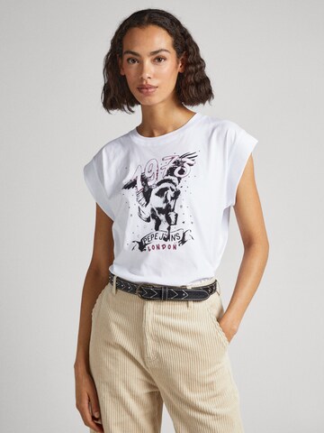 Pepe Jeans Shirt 'BIANCA' in White: front