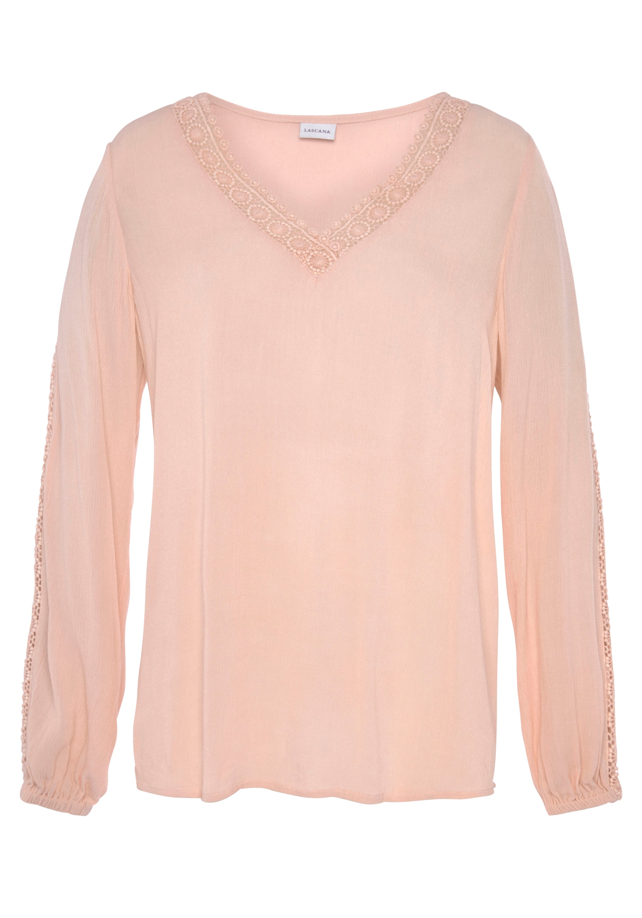 VIVANCE Bluse i beige: forside