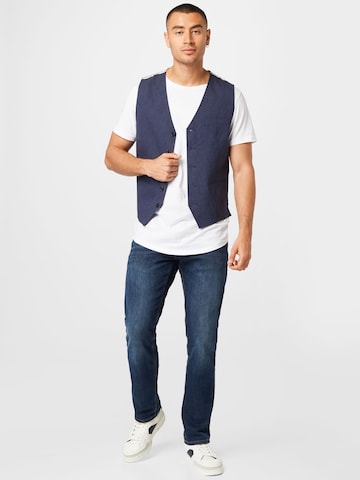 JACK & JONES Weste in Blau