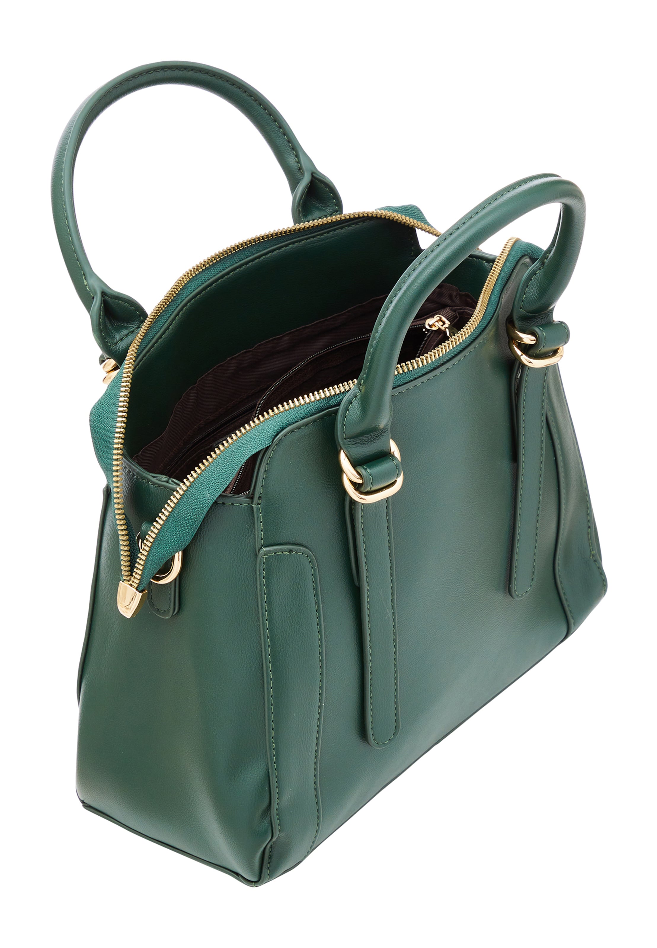 Usha Handtas in Groen