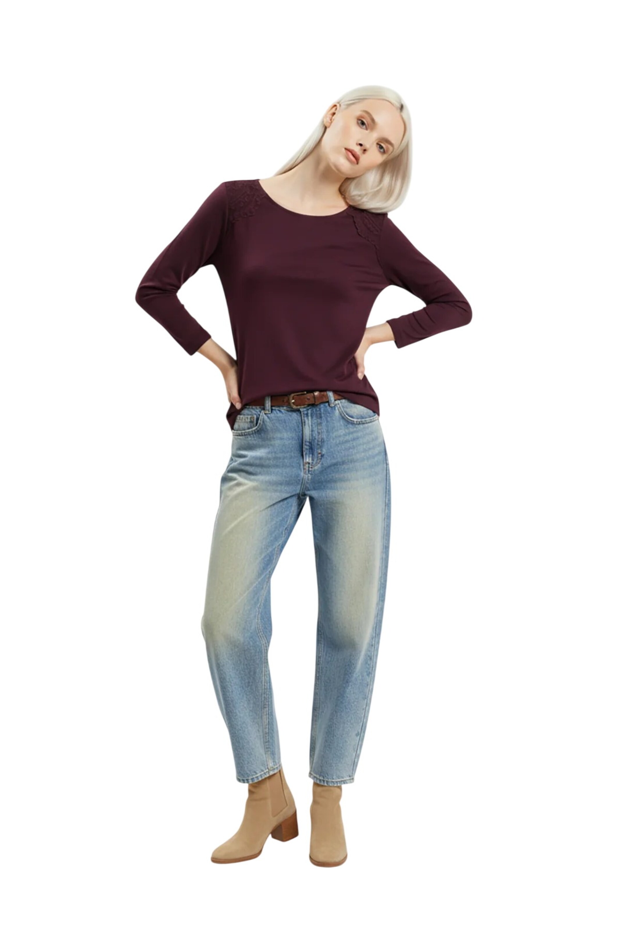 Alexa Dash Shirt in Rood