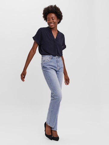 VERO MODA Regular Jeans 'Drew' in Blau