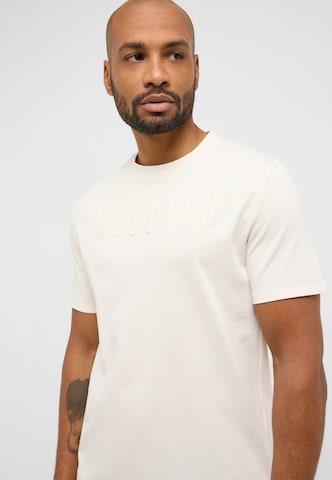 MUSTANG T-Shirt ' Austin ' in Weiß