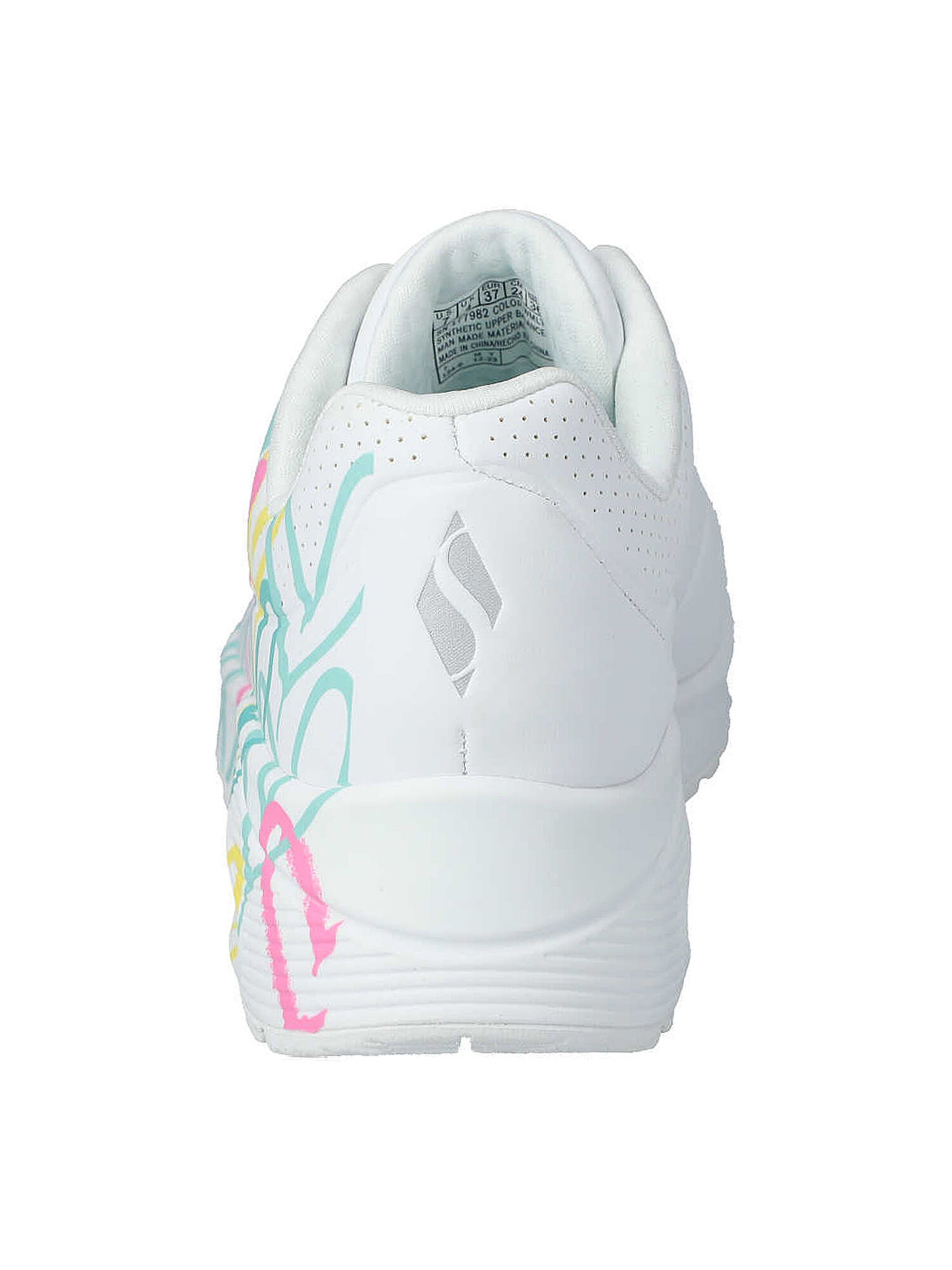 SKECHERS Platform trainers 'Uno - Changed Love' in White