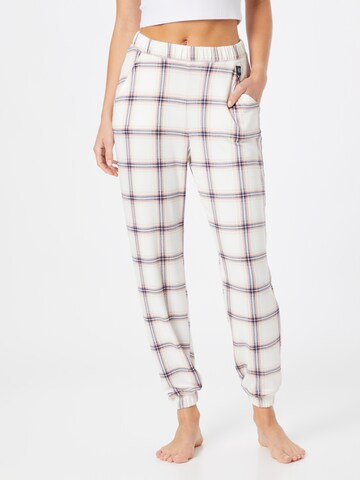 Pantalon de pyjama Gilly Hicks en blanc : devant