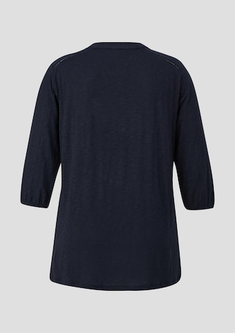 s.Oliver Red Label Plus Bluse in Blau