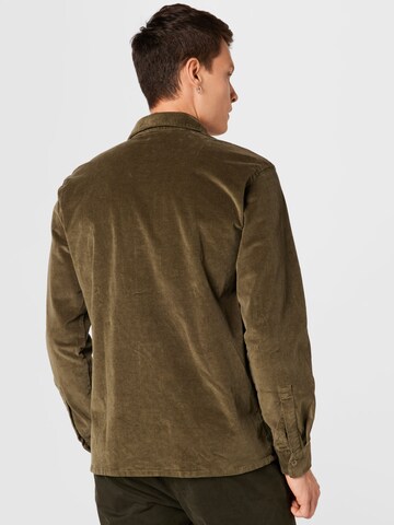 Coupe regular Chemise 'Anton' Casual Friday en vert