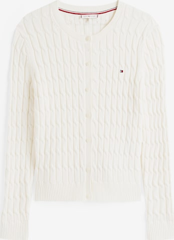 balta TOMMY HILFIGER Kardiganas: priekis