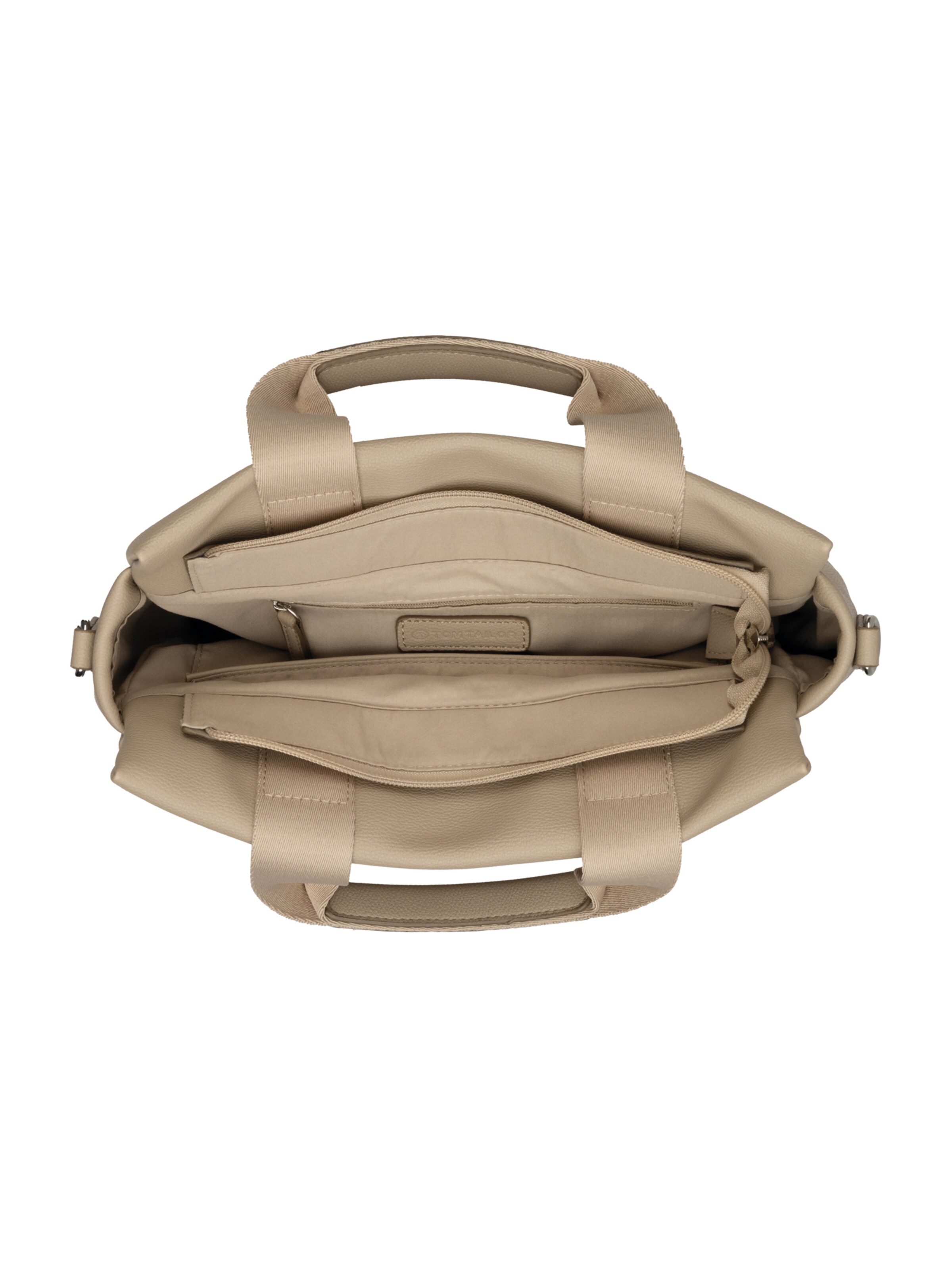 Borsa per laptop 'Rella' di TOM TAILOR in beige