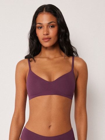 CALZEDONIA Triangel Bikinitop 'Invisible Bonding' in Rot: Vorderseite